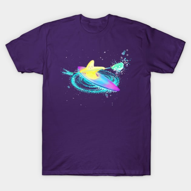 Kayak Star T-Shirt by Star Sandwich
